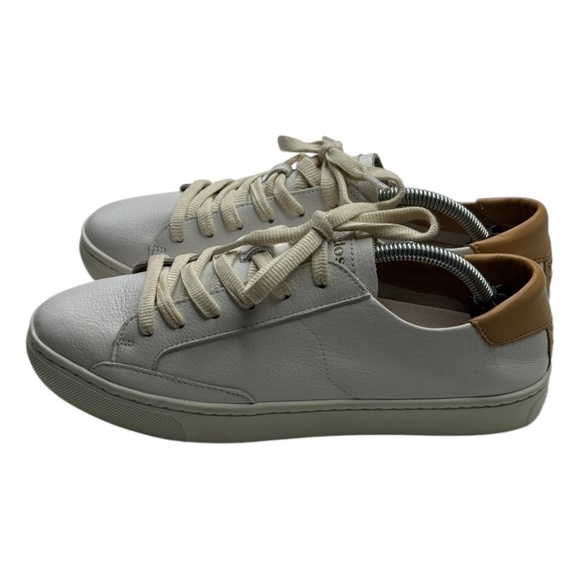 Soludos Ibiza Classic Leather Sneakers - Picture 11 of 12